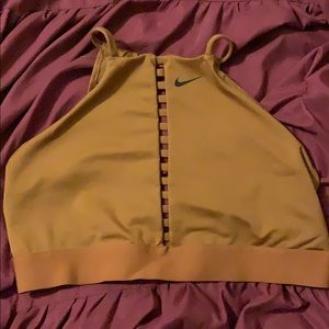 High neck Nike sports bra